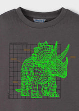 Load image into Gallery viewer, Mayoral Boys Glow in The Dark Dino Print Long Sleeved Top: Size 2 to 9