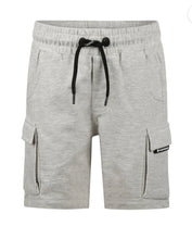 Load image into Gallery viewer, Jogger Shorts in Light Grey: Size 2 to 14 Years