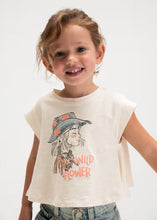 Load image into Gallery viewer, Mayoral Cotton Tank/T-Shirt in Cream With Print: Sizes 2 to 9