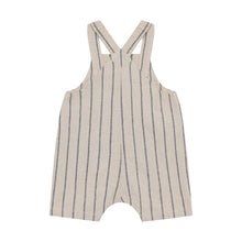 Load image into Gallery viewer, Minymo Stripe Woven Cotton Overalls: Size 1M to 18M