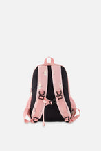 Load image into Gallery viewer, Deux Par Deux Baby Backpack Pink Baby Leopards Print