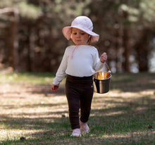 Load image into Gallery viewer, Jan & Jul Gro-with-me Floppy Hat in Pink Prairie Flowers Print : Size S to XL