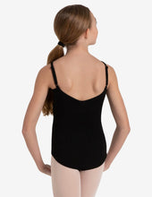 Load image into Gallery viewer, Capezio Princess Camisole Leotard in Black: Size 4/5 to 10/12