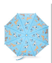 Load image into Gallery viewer, Hatley Little Pups Blue Print Umbrella