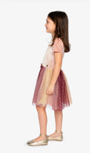 Load image into Gallery viewer, Deux Par Deux Velvet and Tulle Dress: Size 3 to 8 Years