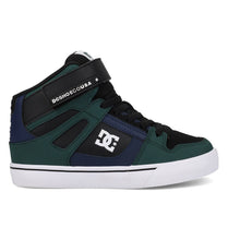 Load image into Gallery viewer, DC Pure High Top EV High Top Sneakers in Green/Navy/Black: Size 10 to 7