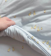 Load image into Gallery viewer, GunaMuna Sleepsack in “Yellow Ducks” Print TOG 1.0 : Size NB to 18/24M