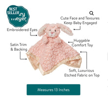 Load image into Gallery viewer, Mary Meyer Pink Bunny Silk Blanket Lovey