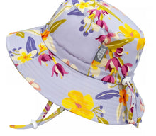 Load image into Gallery viewer, Jan & Jul Gro-with-me Bucket Hat in Tropical Bloom Print : Size S to XL