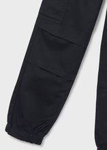 Load image into Gallery viewer, Mayoral Unisex Cargo Pants in Black: Size 8 to 18