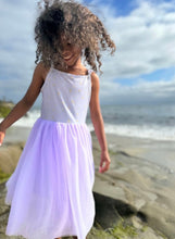 Load image into Gallery viewer, Vignette Dress with Tutu in Lavender: Size 2 to 7 Years