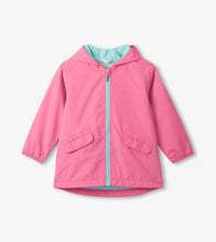 Load image into Gallery viewer, Hatley Colour Reveal Butterflies Microfibre Rain Jacket: Size 2 to 10 Years
