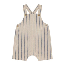 Load image into Gallery viewer, Minymo Stripe Woven Cotton Overalls: Size 1M to 18M