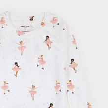 Load image into Gallery viewer, Petit Lem “Starlight Skaters” Organic Cotton/Modal 2 Piece Pajama Set: Size 2 to 6x