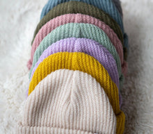 Load image into Gallery viewer, XS United Baby Classic Beanie in Dusty Rose: 0/6M to 6/18M