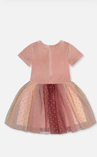 Load image into Gallery viewer, Deux Par Deux Velvet and Tulle Dress: Size 3 to 8 Years