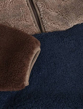 Load image into Gallery viewer, Minymo Color Block Half Zip Fleece Pull Over: Size 3 to 10 Years