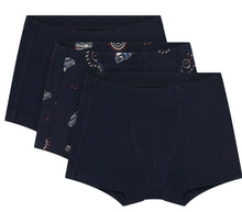 Load image into Gallery viewer, Minymo 3 Pack Boxer Briefs “Racecar” Print: Size 2 to 8 Years