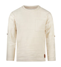 Load image into Gallery viewer, Long Sleeved Pullover Sweatshirt in Cream: Size 6/9M to 12 Years