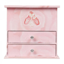 Load image into Gallery viewer, Mele and Co. “Casey” Medium Jewelry Box w/ 2 small drawers