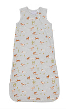 Load image into Gallery viewer, Coccoli Modal TOG 1.5 Sleep Sack in Blue w/ Horse and Cactus Print: Size NB to 36M