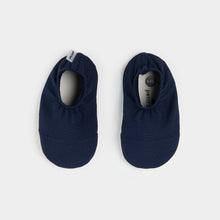 Load image into Gallery viewer, Petite Lem Boys Dress Blues Ribbed Swim Slippers