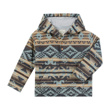 Load image into Gallery viewer, Me & Henry Rancho Blue Aztec Jacket: Size 3/4 to 9/10 Years