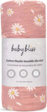 Load image into Gallery viewer, Extra Large Organic Cotton/ Bamboo Swaddle Blanket in Dusty Pink