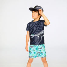 Load image into Gallery viewer, Deux Par Deux Boys Baseball Cap “Fossil Dino” Size 6/24M to 7/12 Years