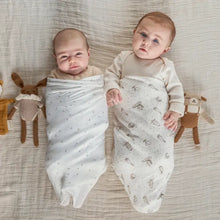Load image into Gallery viewer, Aden + Anais Silky Soft Swaddle in Tiny Bird Print