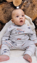 Load image into Gallery viewer, Deux Par Deux Baby Pullover Sweatshirt “Airplanes” Print: Size 3M to 24M
