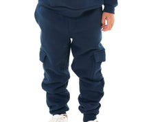 Load image into Gallery viewer, Me And Henry Boys Cotton Navy Jogging Pants : Sizes 2/3 to 9/10