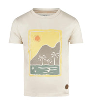 Load image into Gallery viewer, Short Sleeved Shirt Sunny Beach Graphic Tee: Size 6/9M to 12 Years