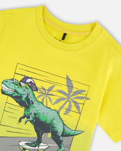 Load image into Gallery viewer, Deux Par Deux Dinosaur Graphic TShirt: Size 2 to 10