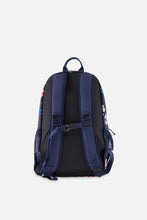 Load image into Gallery viewer, Deux Par Deux Backpack Watercolour Floral Navy
