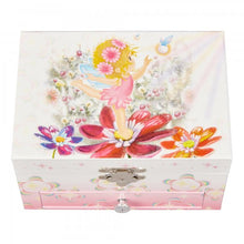 Load image into Gallery viewer, Mele and Co. “Ashley/Fairy” Small Jewelry Box w/ small drawer