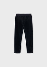 Load image into Gallery viewer, Mayoral Girls Velvet Leggings in Black : Size 2 to 9