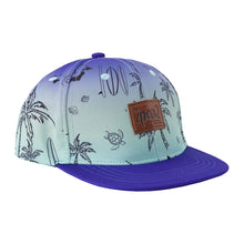 Load image into Gallery viewer, Deux Par Deux Boys Baseball Cap “Gradient Beach” Size 6/24M to 7/12 Years