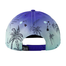 Load image into Gallery viewer, Deux Par Deux Boys Baseball Cap “Gradient Beach” Size 6/24M to 7/12 Years