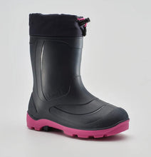 Load image into Gallery viewer, Kamik “SnoBuster 1” Winter Boots in Navy/Magenta: Size 9 to 2