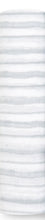 Load image into Gallery viewer, Aden + Anais Silky Soft Muslin Cotton Swaddle Blanket Grey Stripe Print