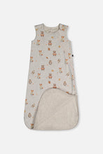 Load image into Gallery viewer, Deux Par Deux “Animal Friends” Print Sleep Sack: Size 0/6M to 18/36M