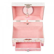 Load image into Gallery viewer, Mele and Co. “Ashley/Fairy” Small Jewelry Box w/ small drawer