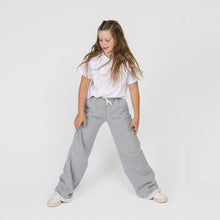 Load image into Gallery viewer, Mini Mioche Cozy Wide Leg in Heather Grey: Size 1/2 to 13/14