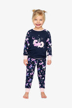 Load image into Gallery viewer, Deux Par Deux Unicorns Print Pajamas: Size 2 to 12 Years