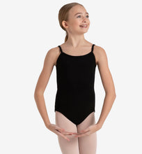 Load image into Gallery viewer, Capezio Princess Camisole Leotard in Black: Size 4/5 to 10/12