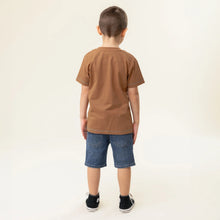 Load image into Gallery viewer, Näno “Skateboard” Graphic Tee in Terracotta: Size 2 to 10