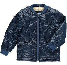 Load image into Gallery viewer, Me & Henry Boys Blue Parka Jacket: Size 6/7 to 9/10