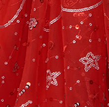 Load image into Gallery viewer, Hatley Red Sparkle Sweater Tulle Christmas Dress: Size 3 to 12