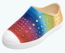 Load image into Gallery viewer, Natives Jefferson Shoes in Rainbow Gradient Print: Size C4 to J4